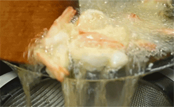 【宫爆虾球】捞出虾