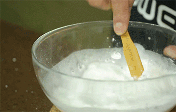 【腊味萝卜糕】搅拌