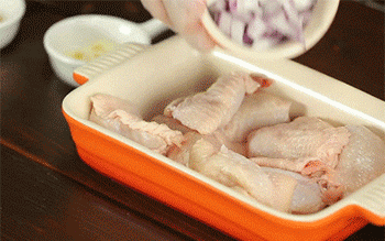 【芝士鸡翅包饭】调味