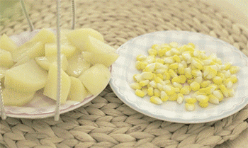 【黄金土豆球】处理食材