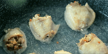 【鸡翅包饭】加水调色