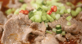 【惹味牛肉】摆盘