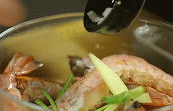 【蒜蓉粉丝虾】调味