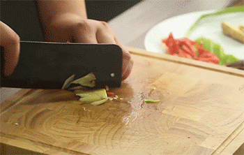 【虾爆鳝】姜切片