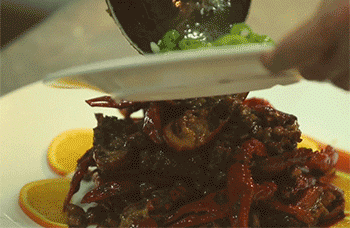 【宫爆龙虾】加入青椒