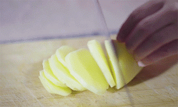 【懒人咖喱饭】切土豆