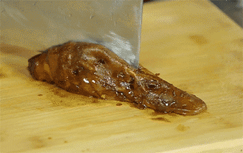 【秘制酱鸭头】切鸭头