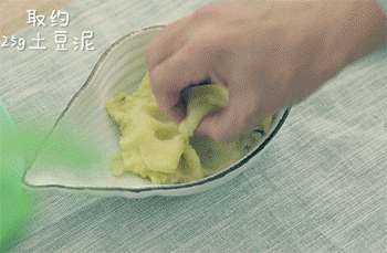 【黄金土豆球】搓土豆团