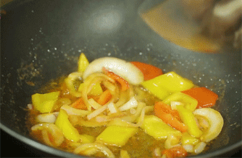 【黑椒牛仔骨】调味