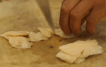 【海鲜锅巴】竹笋切块