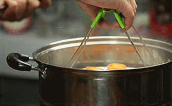 【双鲜金钱肉丸汤】捞出肉丸