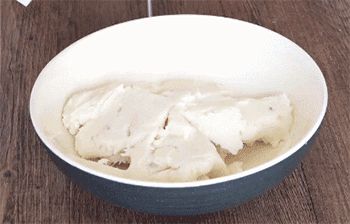 【蓝莓山药】压泥