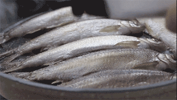 【豆鼓鱼】放盐