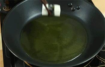 【日式照烧煎豆腐】油锅下豆腐