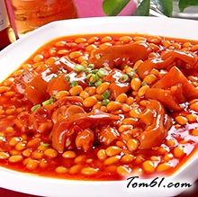 黄豆焖猪蹄的做法