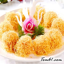 金丝虾球的做法