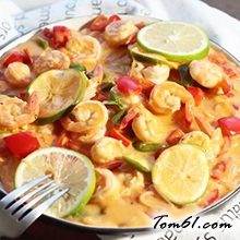 巴西风味椰奶虾的做法