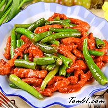 杭椒牛柳的做法