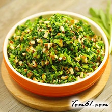 马兰头拌香干的做法