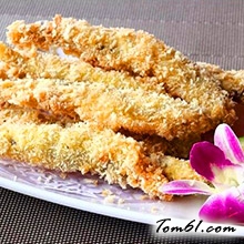 酥炸胡瓜鱼的做法