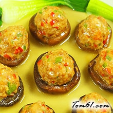 香菇酿肉的做法