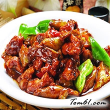 肉段烧茄子的做法