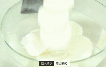 【桂花山药】山药泡清水