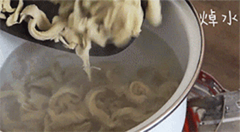 【炒面筋】焯水