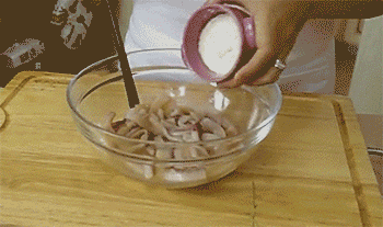 【香辣鱿鱼】挂浆