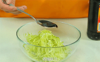 【虾皮拌萝卜丝】调味