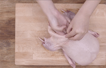 【无花果烤鸭,】抹匀