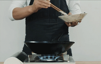 【大虾烧白菜】炸虾