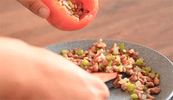 【普罗旺斯焗番茄】盛装