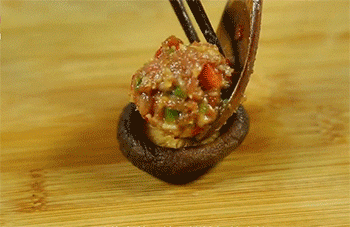 【香菇酿肉】定型