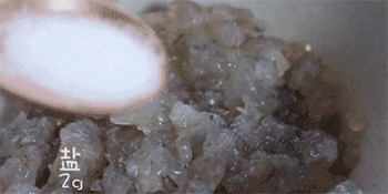 【水晶虾饺】腌制