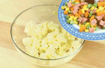 【土豆色拉】搅拌