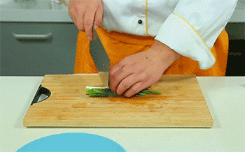 【南瓜烧鸡翅】切葱