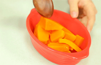 【南瓜意面】捣碎南瓜