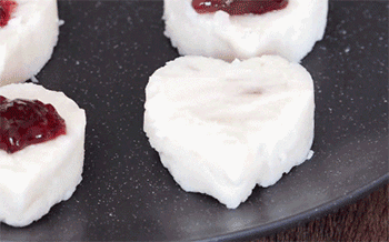 【蓝莓山药】浇汁