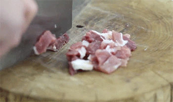 【蓝瘦香菇】切肉片