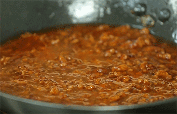 【肉末土豆泥】煮肉末