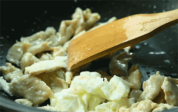 【芙蓉鸡片】调味