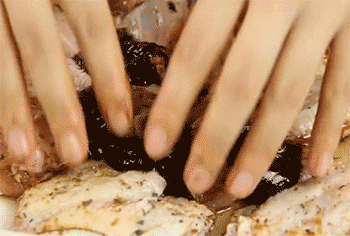 【烤鸡翅】搅拌