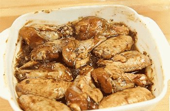 【烤鸡翅】腌制