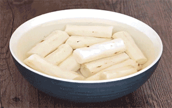 【蓝莓山药】蒸山药