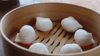 【水晶虾饺】蒸