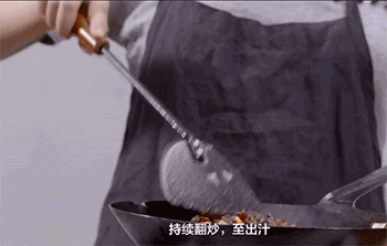 【无花果烤鸭,】翻炒