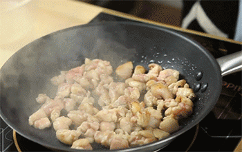 【滑鸡蘑菇】盛出