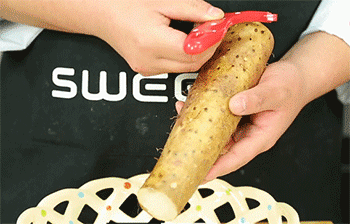 【桂花山药】山药去皮