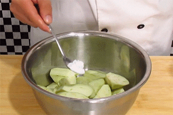 【烧茄子】加淀粉